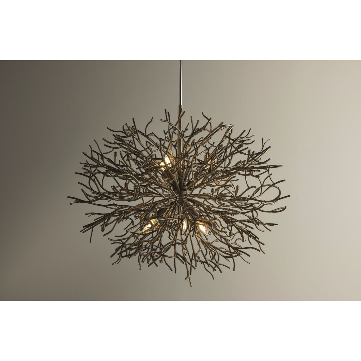 Sierra 6 Light 32 inch Vienna Bronze Chandelier Ceiling Light